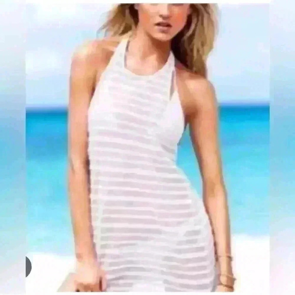 Victorias Secret White Beach Cover Up  Size Small - Picture 4 of 4
